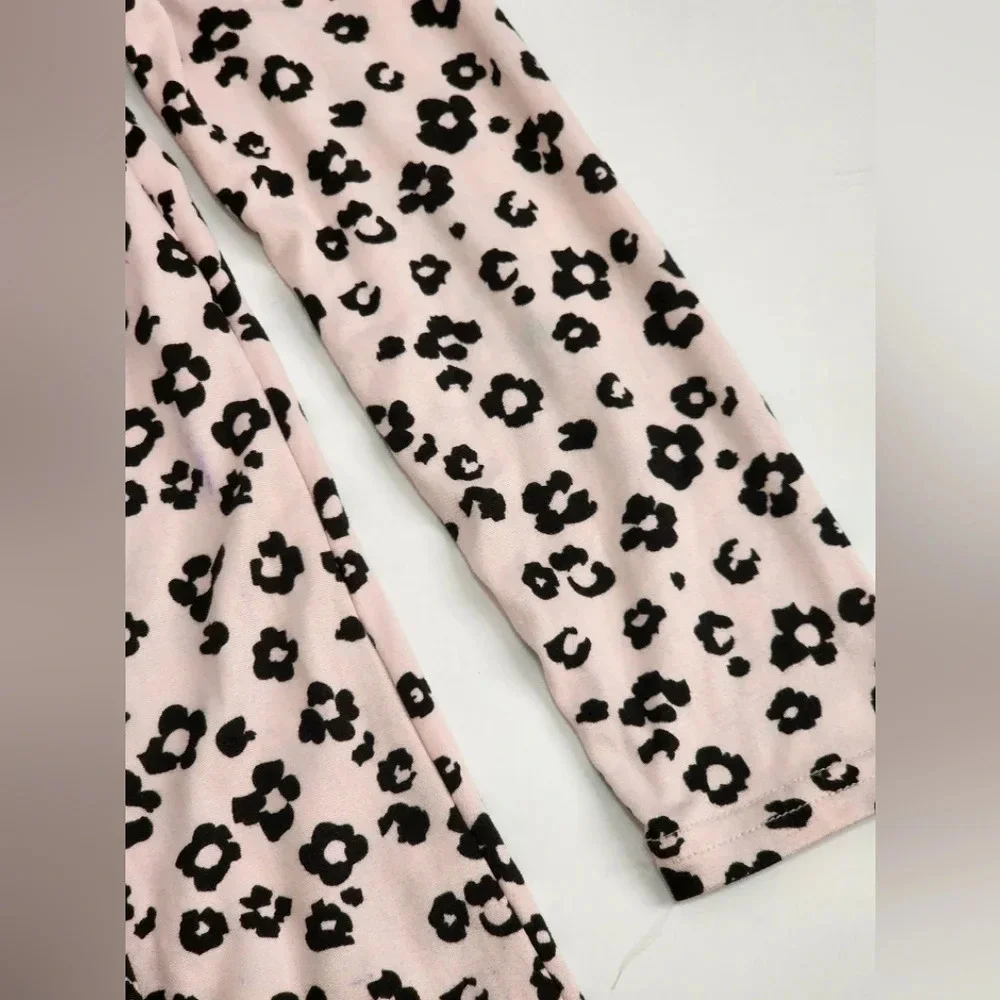 Free Style Girls Pink Leopard Print Dress, size 10